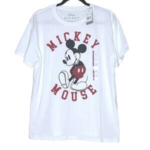 Disney Mickey Mouse Tshirt, Fun Graphic Tee, Childhood Nostalgia, Womens Top